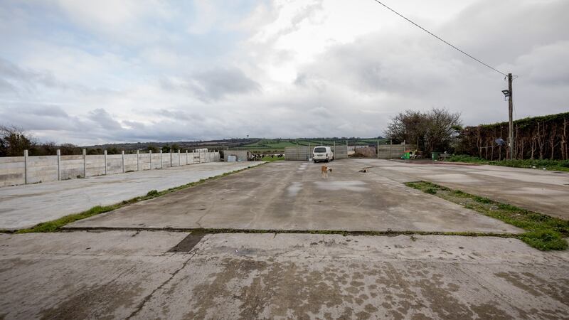The site the McInerney’s bought at Ballygriffin, Aglish, Co. Kilkenny. Photograph: Dylan Vaughan