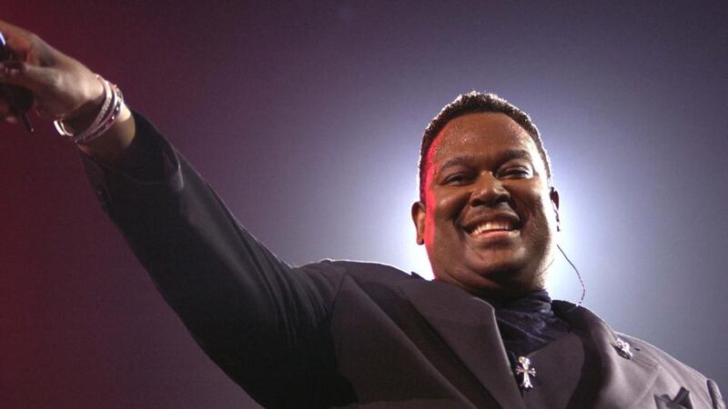 Luther Vandross performs at the Mandalay Bay Resort 2002 in Las Vegas, NV. Photograph: Scott Harrison/Getty Images