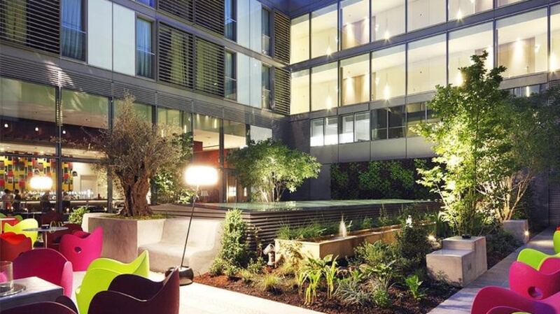 The Gibson Hotel, which hosts the TV dating show First Dates Ireland, has a Valentine’s pacakge (without the film crew)