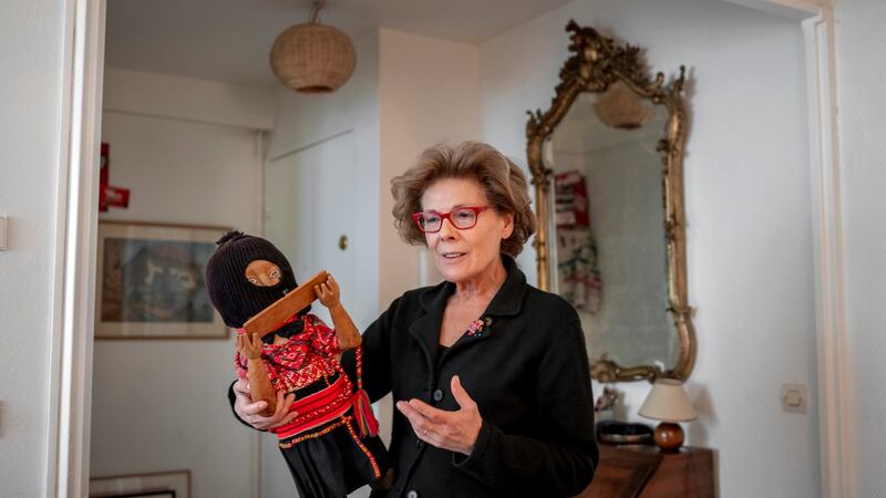 Carmen Castillo in Paris recently. Photograph: Andrew McLeish