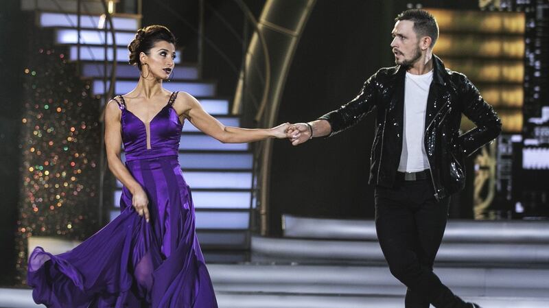 Johnny Ward and  Ksenia Zsikhotska. Photograph: Kyran O'Brien