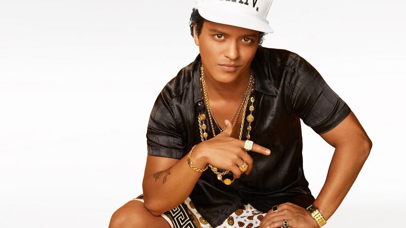 Bruno Mars: oozes personality and charm