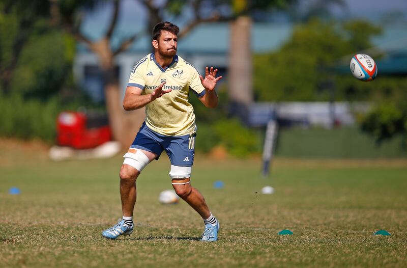 Munster's Jean Kleyn training in Durban. Photograph: Steve Haag/Inpho