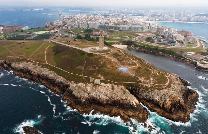 Torre de Hercules, La Coruña, Spain. Photograph: iStock