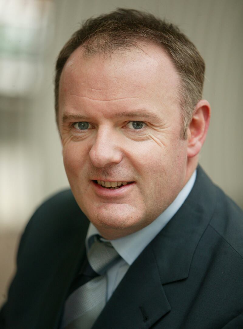 Gerry McCaughey in 2005:  Jack Murray, former PR consultant for Century Homes, says McCaughey was 'determined, innovative, hard-working, funny and curious'