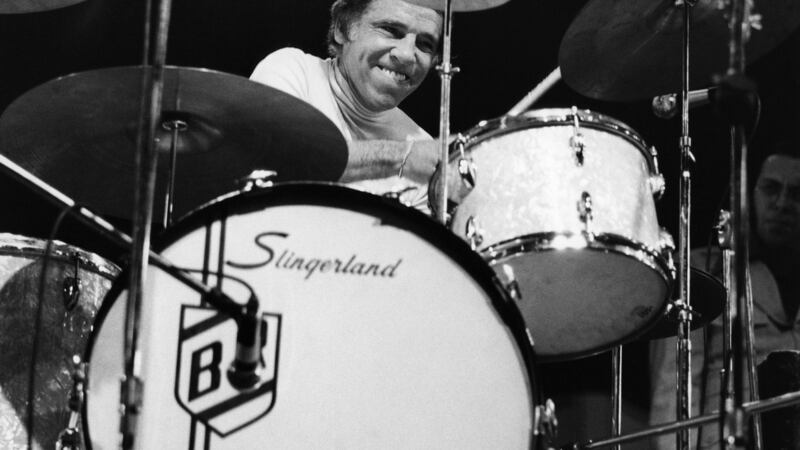 Buddy Rich. Photograph: David Redfern/Getty Images