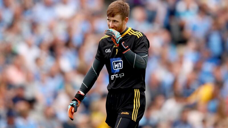 Shaun Patton: his pinpoint kickouts have added significantly to Donegal’s options. Photograph: James Crombie/Inpho