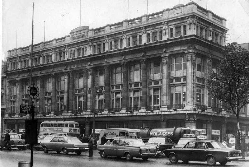 Exterior of Clerys & Co in 1965. Photograph: Dermot Barry