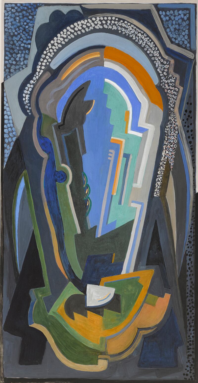 Lot 29: ‘Abstract Design’ by Mainie Jellett (€9,000-€12,000)