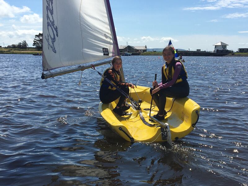 On the water with Irish Sailing: instructors are all trained on Irish Sailing courses