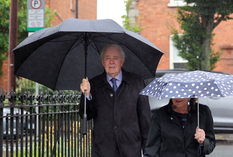 Former Supreme Court judge Nicholas Kearns was also in attendance. 