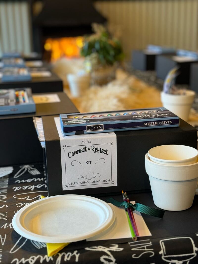 Workplace wellness materials used by mindfulness coach Helena Dineen as part of her practice