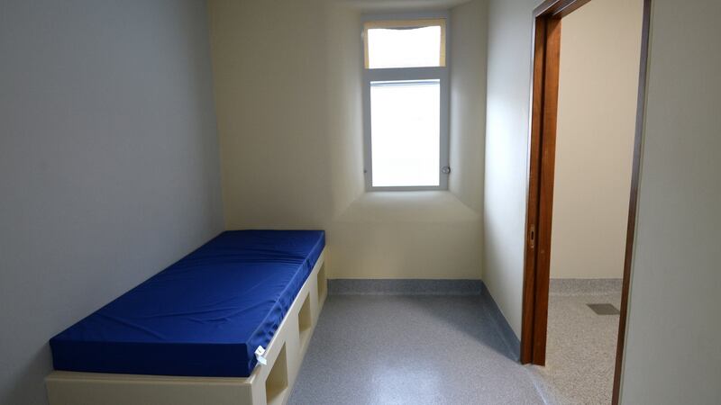 Room in the residential unit at Oberstown. Photograph: Dara Mac Dónaill/The Irish Times