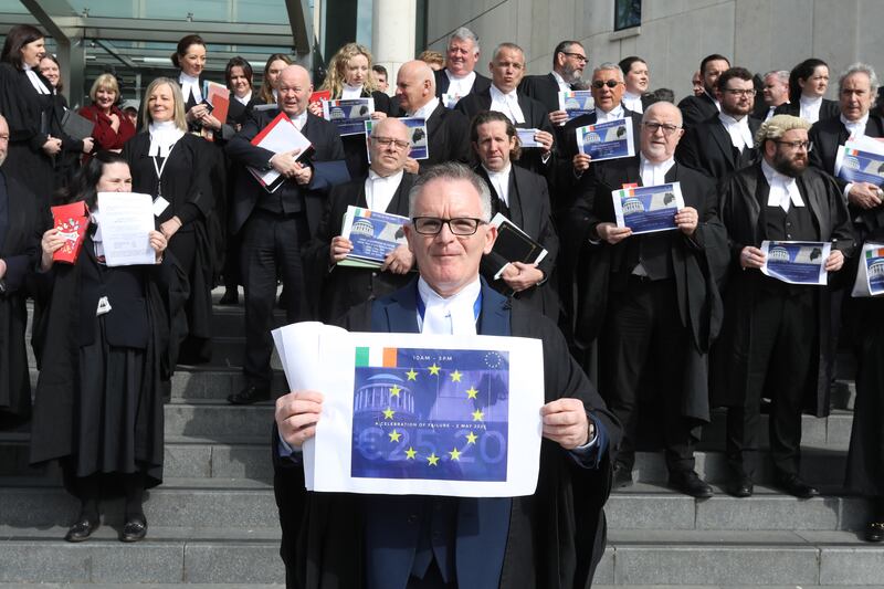 Barrister Darren Lalor. Photograph: Collins Courts