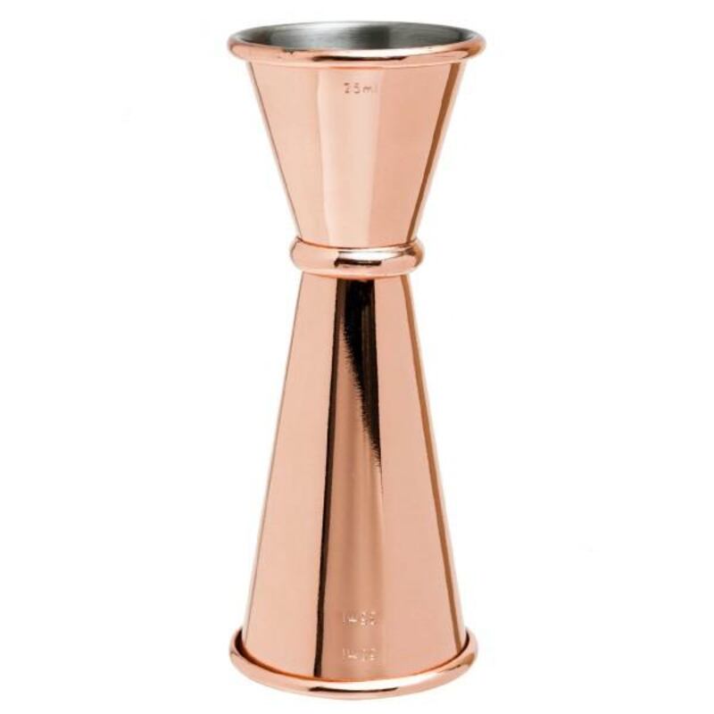 Copper plated banded measure, Irishdrinkshop.ie, €8.60