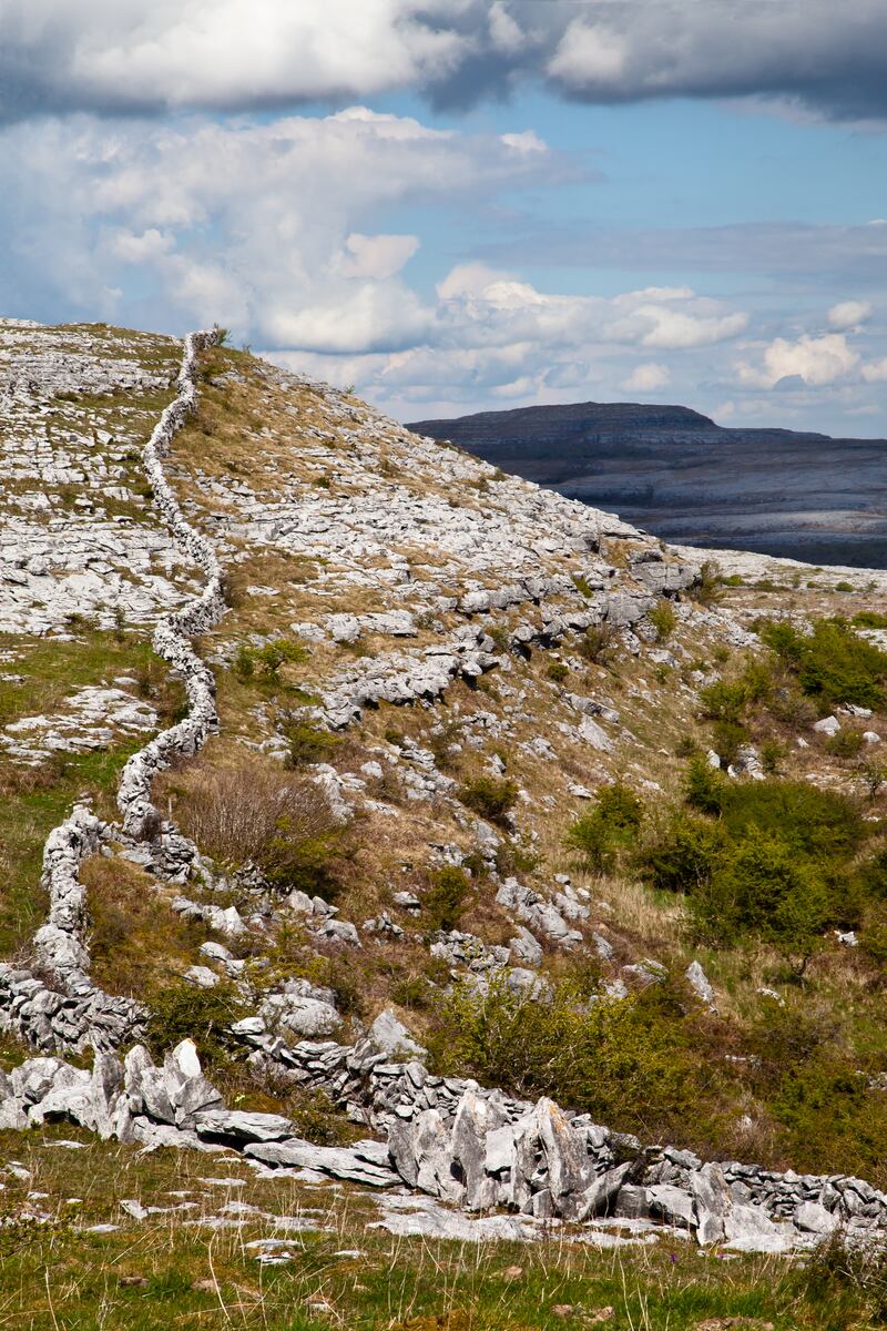 The Burren in Co Clare, Martina Moloney's favourite place, which she hopes to visit during National Heritage Week
