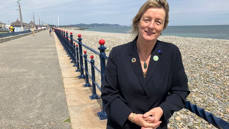 Grace O’Sullivan of the Green Party in Bray. Photograph: Kathleen Harris/The Irish Times