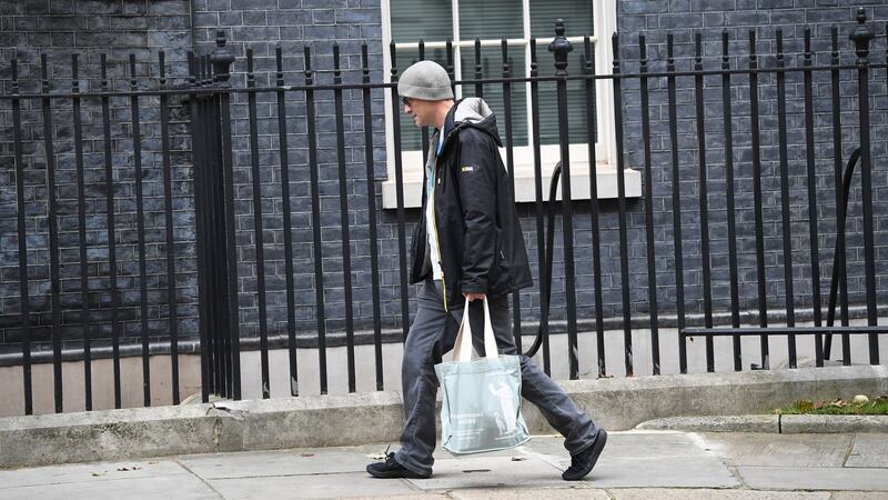 Dominic Cummings: Suspected to have released a memo accusing Leo Varadkar of reneging on his promises. Photograph: Victoria Jones/PA