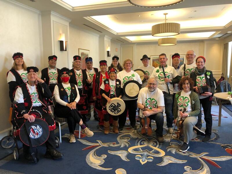 Hearts Beat at CelticFest Vancouver in 2023. Photograph: Eilis Courtney