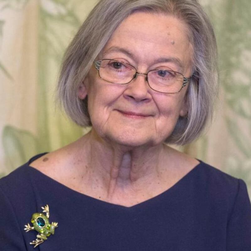 ...a frog. Photograph: Lauren Hurley/PA