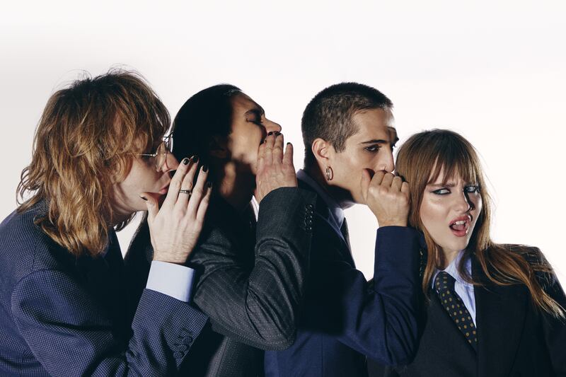 Måneskin: Thomas Raggi, Ethan Torchio, Damiano David and Victoria De Angelis