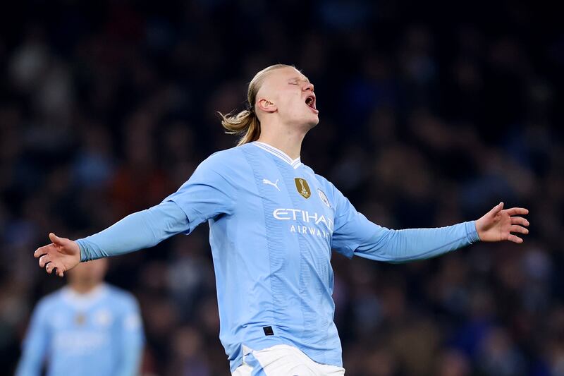 Erling Haaland says he'll be the judge of what matters to him. Photograph: Catherine Ivill/Getty Images)