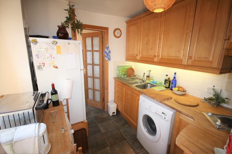 Alton Cottage: the scullery-sized kitchen