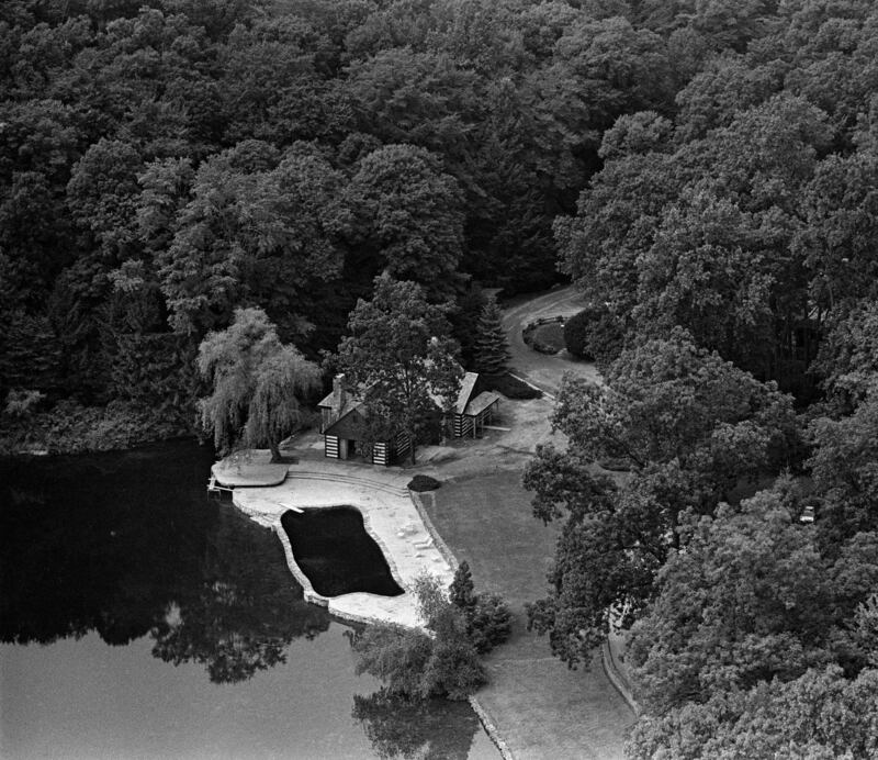The Bronfman estate in Yorktown Heights, in New York State. Photograph: Neal Boenzi/NYT