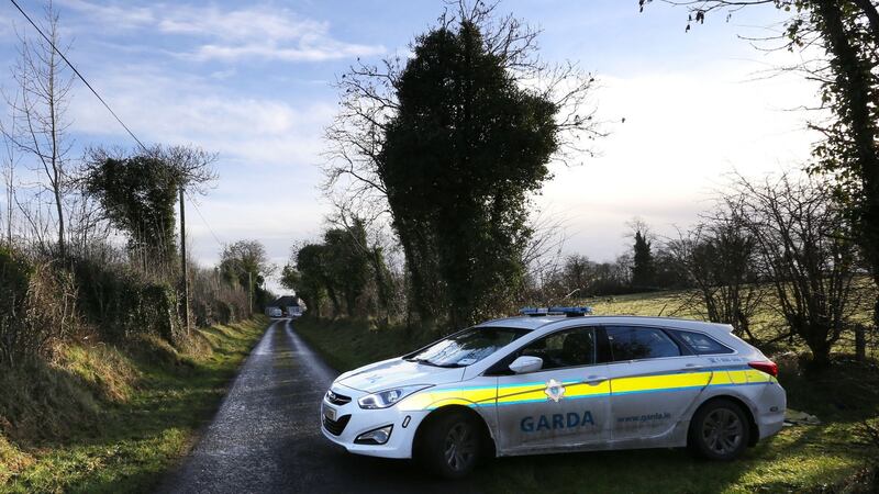Gardaí have closed the area around the house and are now treating it as a crime scene. Photograph: Brian Farrell.