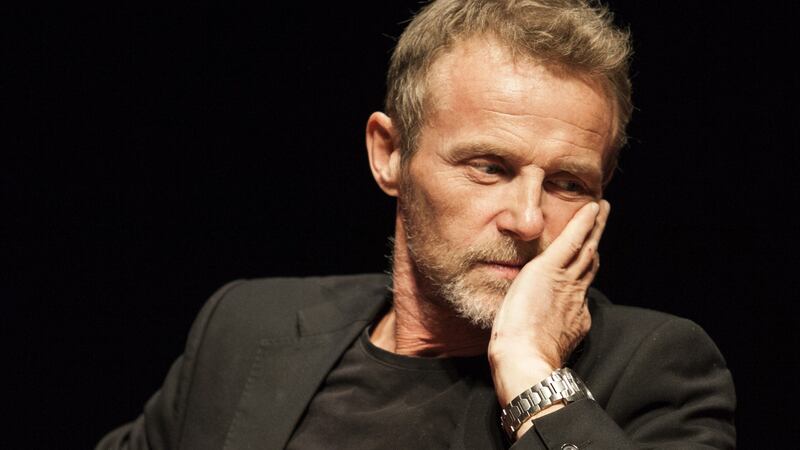 Writer Jo Nesbo attends ‘An Evening with Jo Nesbo’ at Teatro Elfo Puccini on March 27th, 2017 in Milan, Italy. Photograph: Rosdiana Ciaravolo/Getty Images