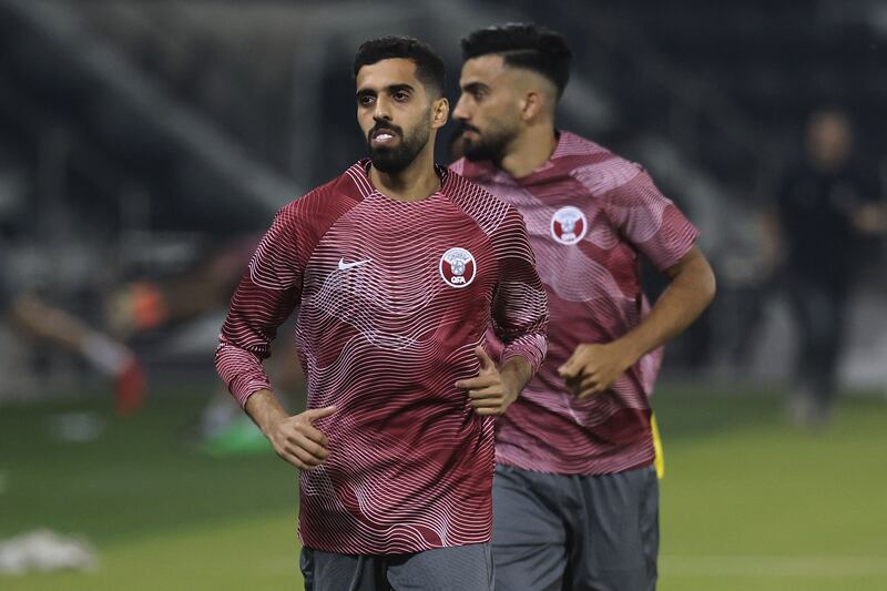 Qatar's forward Hassan al-Haydos is undoubtedly the host nation's star man. Photograph: Karim Jaafar/AFP via Getty Images