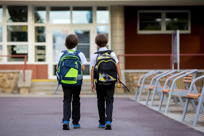 Things such as ensuring children have Velcro shoes, a lunchbox they can manage and a suitably-sized schoolbag are vital for those starting junior infants. Photograph: iStock
