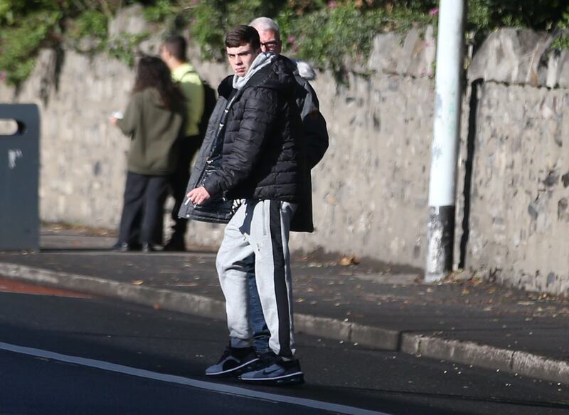 Darragh Lyons pleaded guilty to assault causing serious harm and violent disorder on Ballyfermot Road on December 30th 2021. Photograph: Collins Photo Agency