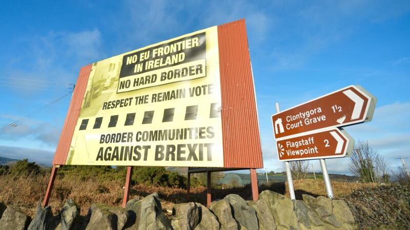 Brexit challenge: Ireland and the UK face a more uncertain future than at any time since they  joined the EU, in 1973. Photograph: Artur Widak/Nurphoto via Getty