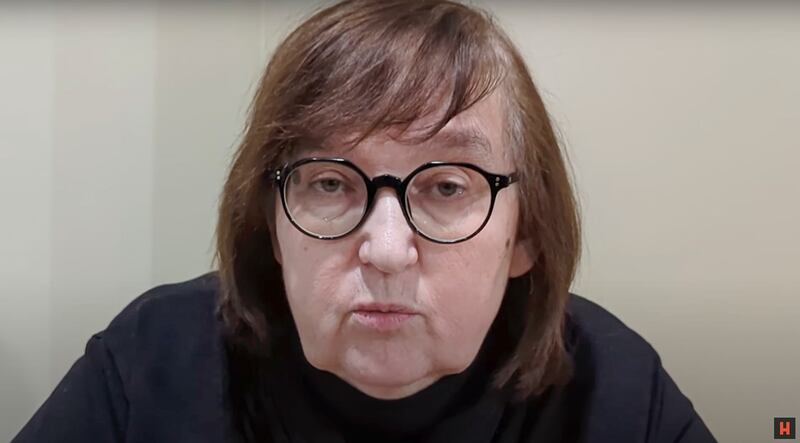 Alexei Navalny’s mother, Lyudmila Navalnaya. Photograph: Navalny Team via AP