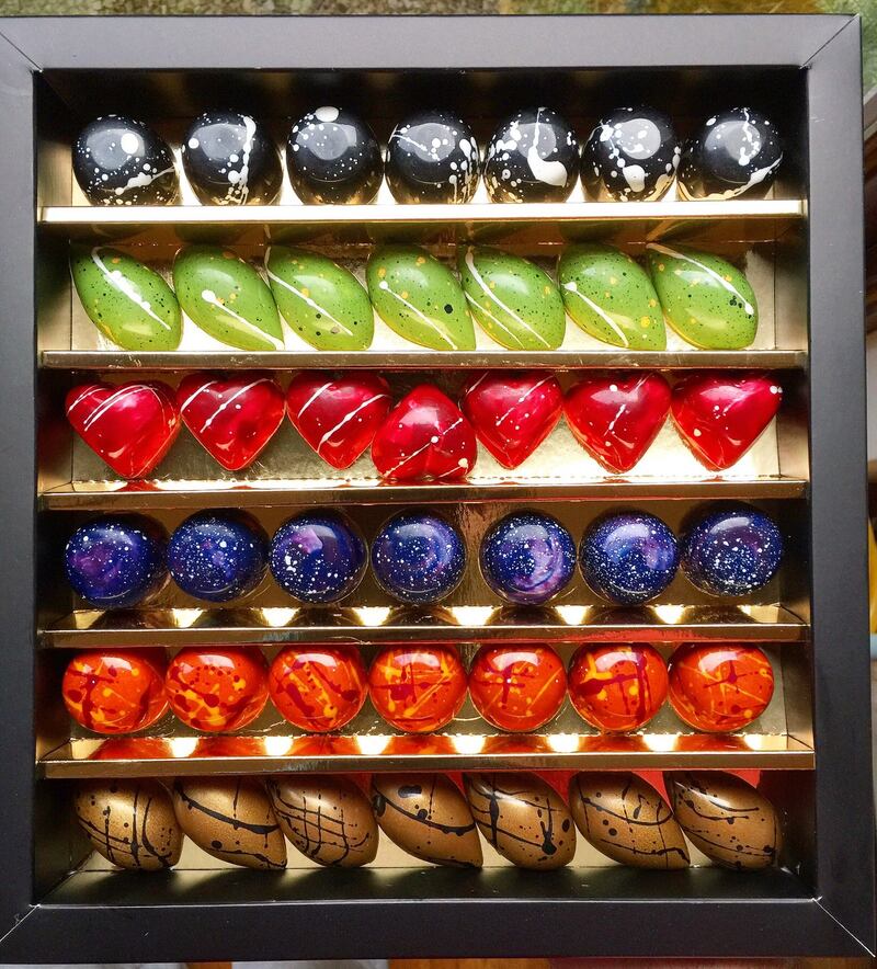 Mark Lanigan’s handmade chocolates.