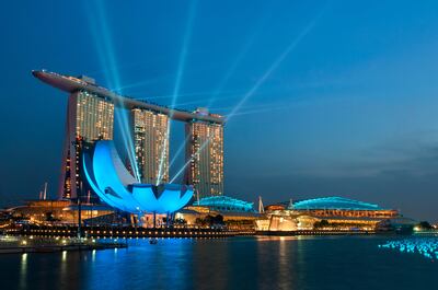 Marina Bay Sands, Singapore.