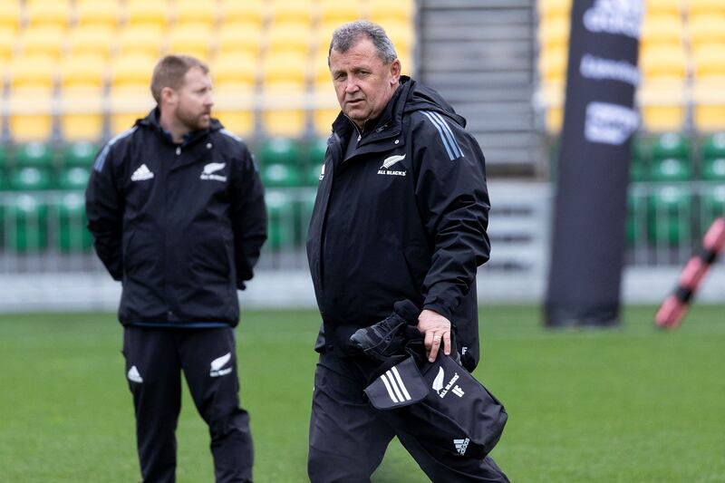 New Zealand's head coach Ian Foster is now under severe pressure to secure a series-clinching victory in advance of the third Test against Ireland in Wellington. Photograph: Marty Melville/AFP/ via Getty Images