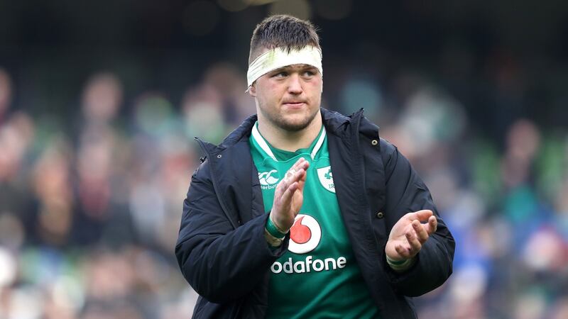 Andrew Porter has filled in for the injured Tadhg Furlong with aplomb. Photograph: Tommy Dickson/Inpho