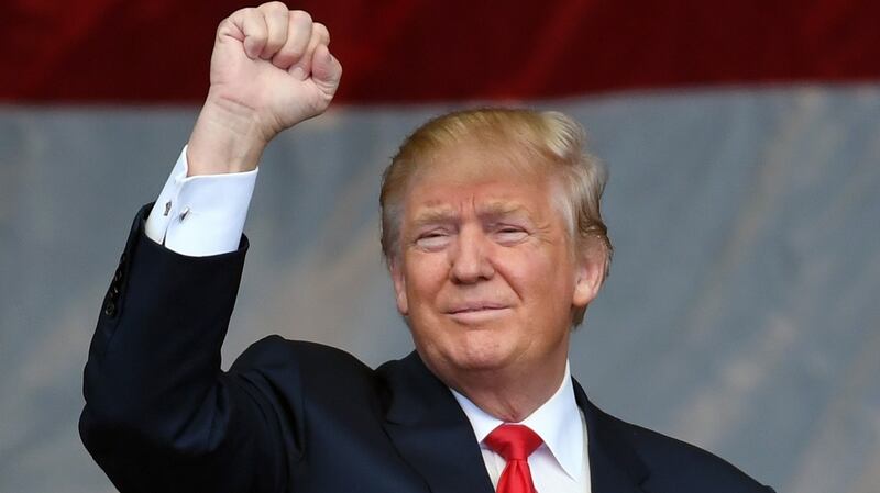 Republican presidential nominee Donald Trump who, the Supreme Court heard, had no plans to contest the right-of-way. Photograph: Ethan Miller/Getty Images