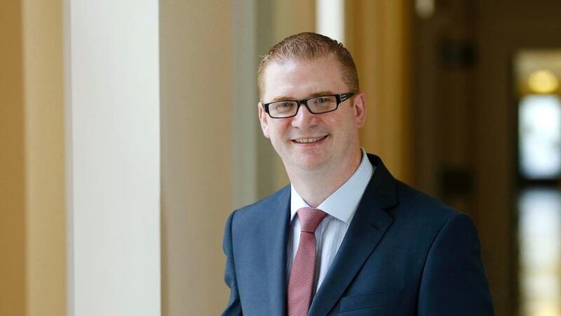 The North’s Minister for Finance Simon Hamilton made the announcement  in the Northern Assembly yesterday. Photograph: PA