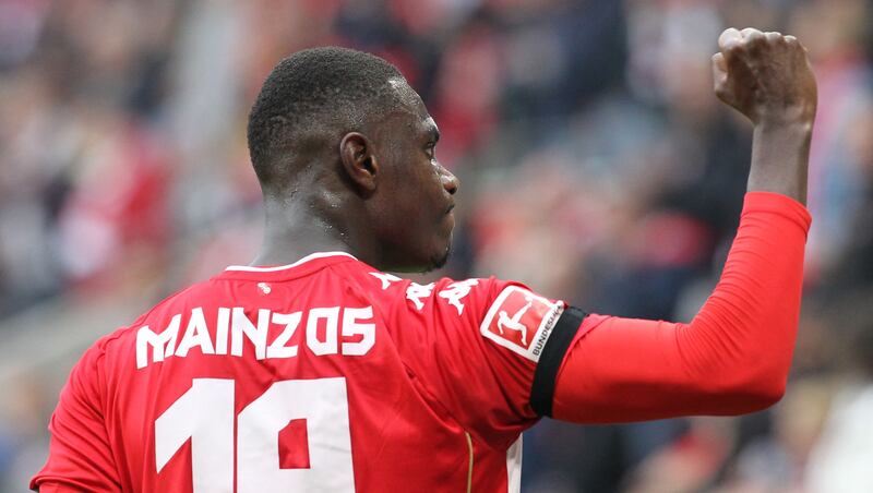 Moussa Niakhaté: he is left-footed and the ideal man to play on the left side of a back three in Steve Cooper’s preferred 3-4-2-1 formation at Notts Forest. Photograph: Daniel Roland/AFP/Getty Images  