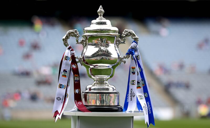 Westmeath are the reigning Tailteann Cup champions after beating Cavan in last year's final. Photograph: Ryan Byrne/Inpho