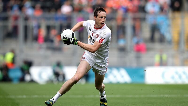 Tyrone’s Colm Cavanagh. Photograph: Ryan Byrne/Inpho