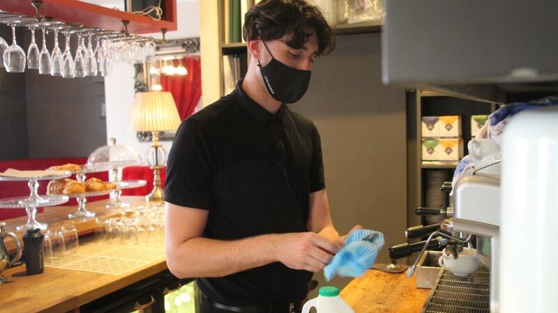 Darren Curran, a waiter at Déjà Vu Restaurant in Malahide, north Co Dublin: ‘I think two to three weeks’ notice would have been the perfect timeframe’