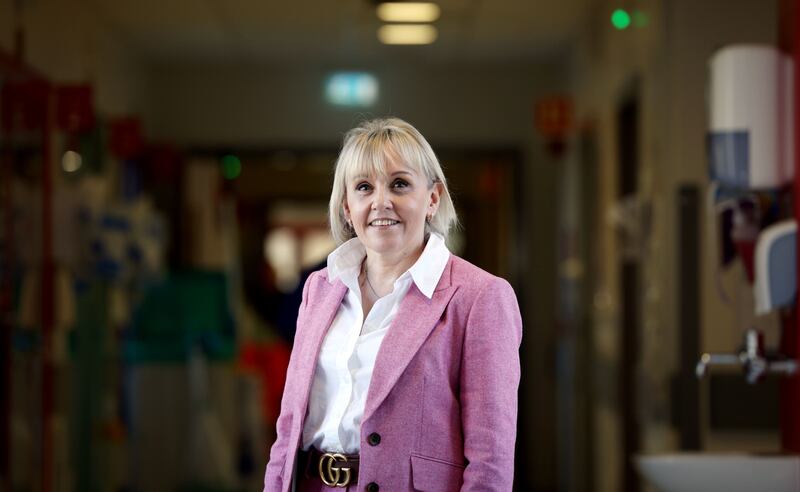 Prof Orla Franklin, paediatric cardiologist, in the Children's Heart Centre in Crumlin children's hospital. Photograph: Laura Hutton