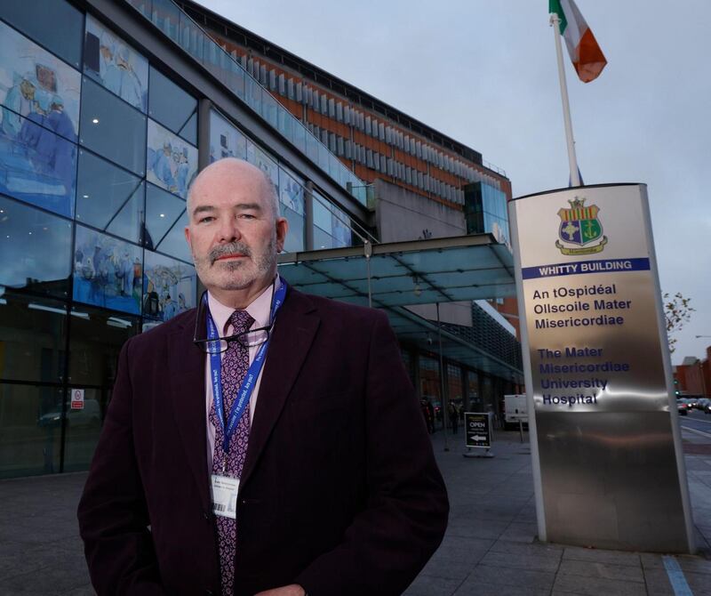 Inside the Mater: Prof John McCaffrey, consultant medical oncologist. Photograph: Alan Betson