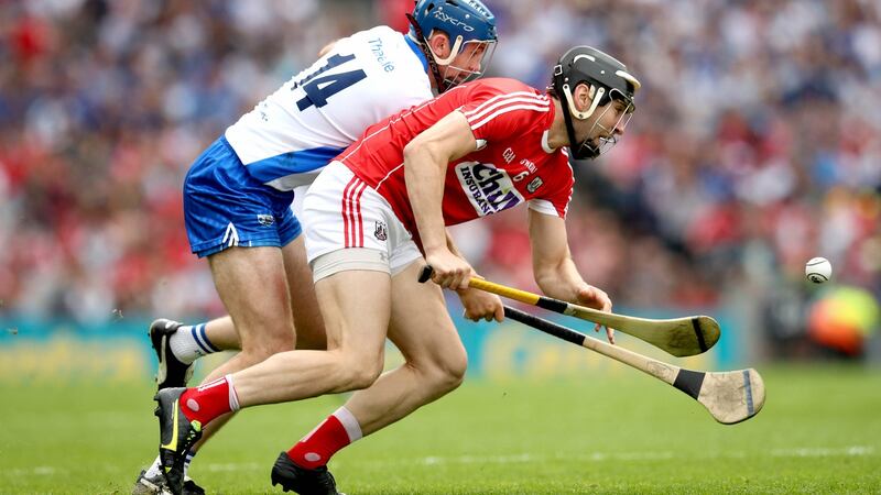 Michael Walsh: just one of two Waterford players (along with Kevin Moran) who have already experienced an All-Ireland final – the heavy defeat to Kilkenny in 2008. Photograph:  Ryan Byrne/Inpho
