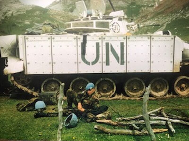 Shaun Pinner, one of the British men allegedly captured by Russian forces while fighting in Mariupol. Photograph: Family Handout/PA Wire