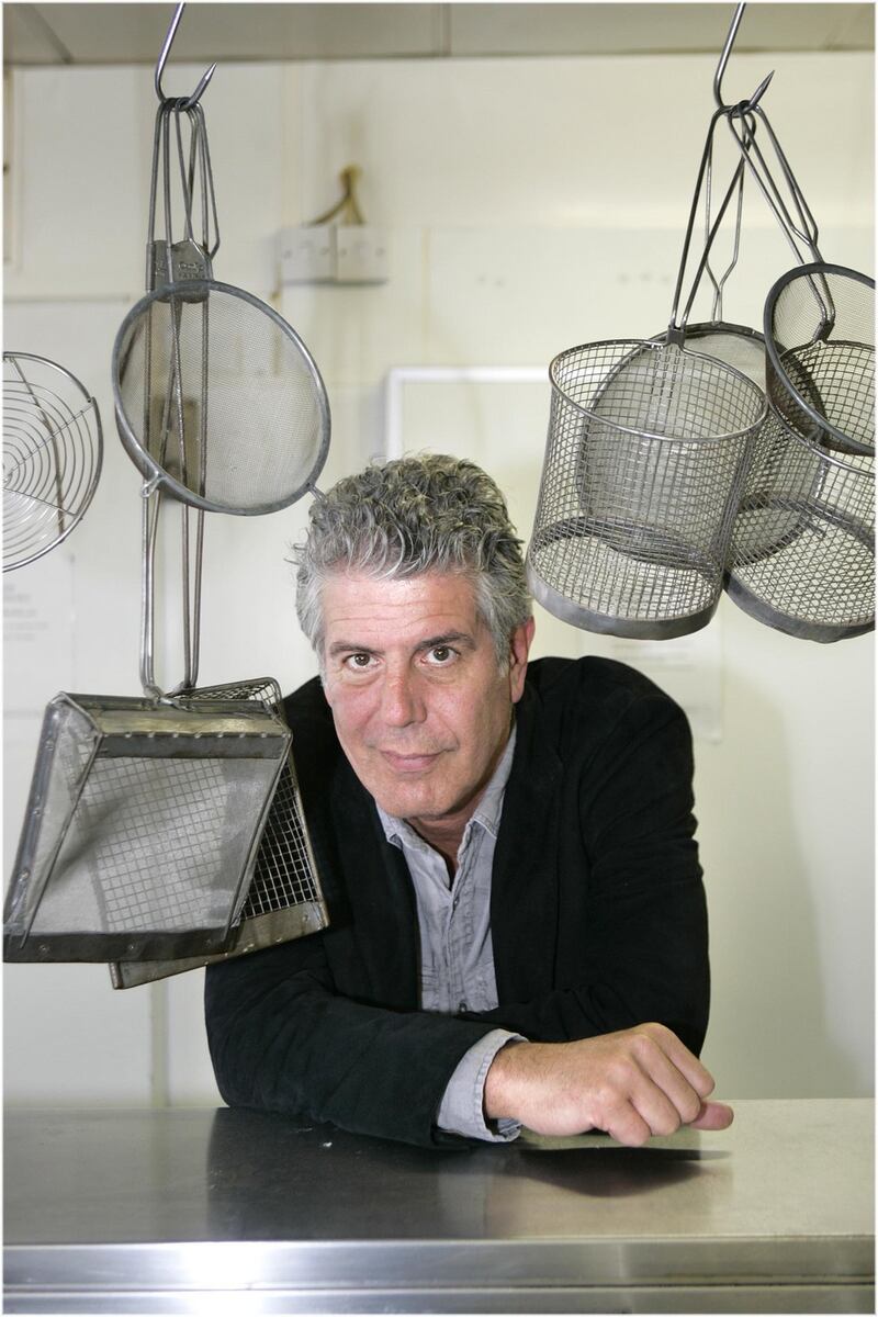 Anthony Bourdain in Dublin in 2010. Photograph: Dara Mac Dónaill